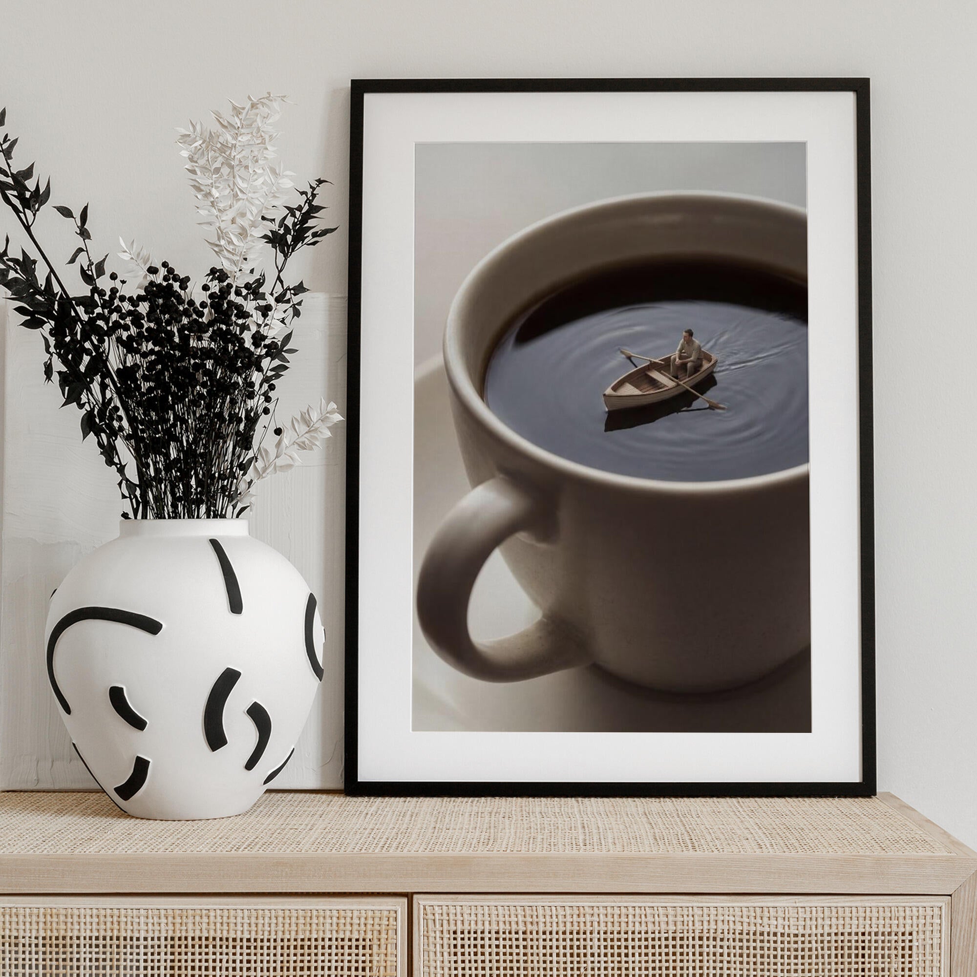 Boat Trip In the Coffee Cup