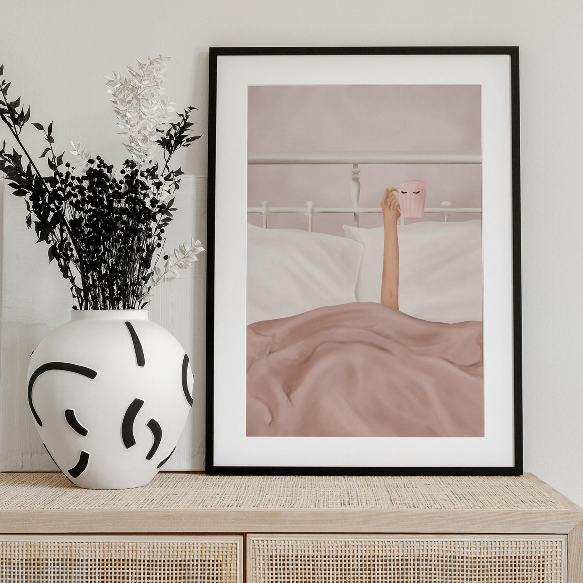 Morning Coffee In Bed