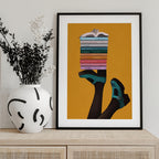 Whimsical Book Lover Feet