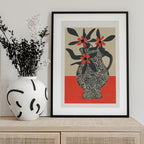 Vibrant Flower Vase