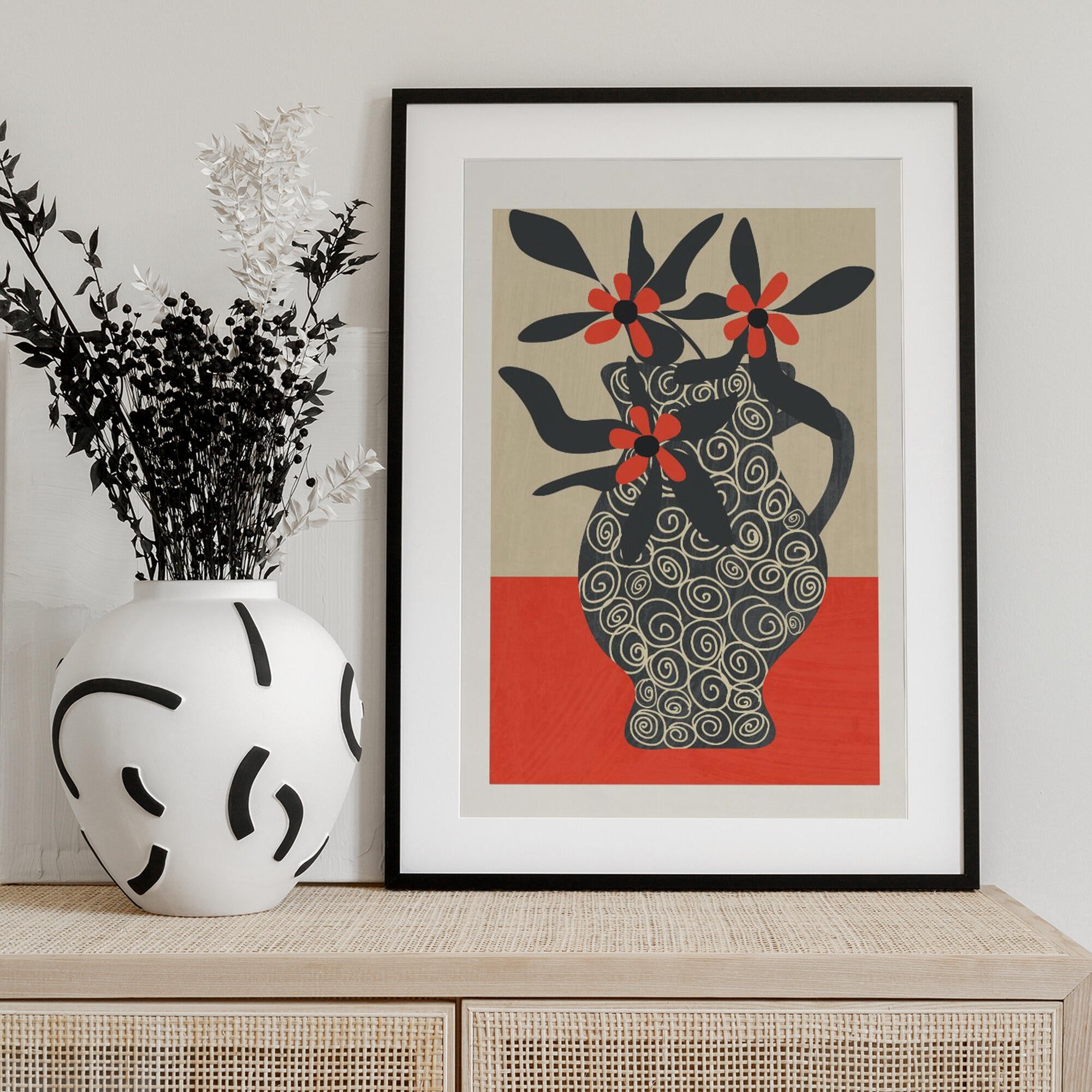 Vibrant Flower Vase