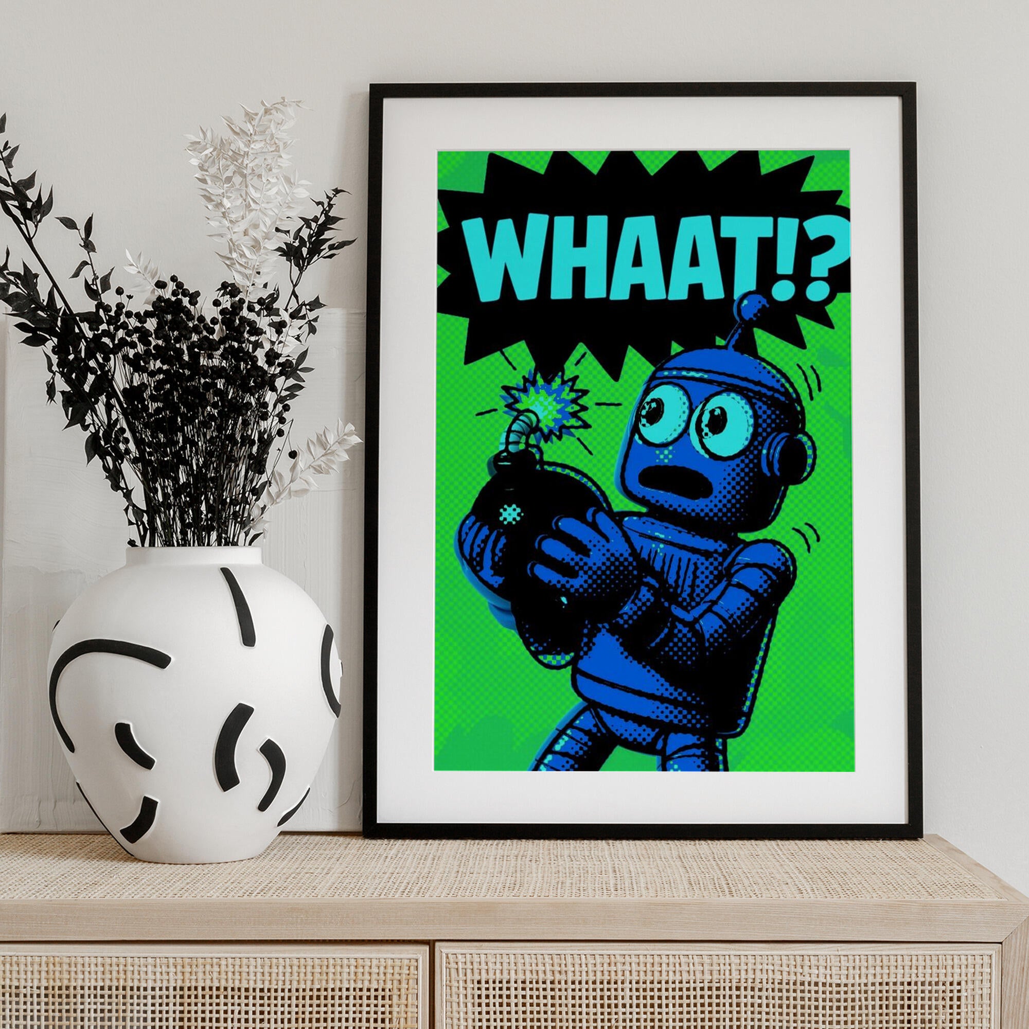 Shocked Robot Bomb