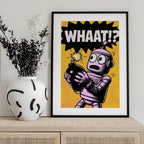 Comic Robot Surprise