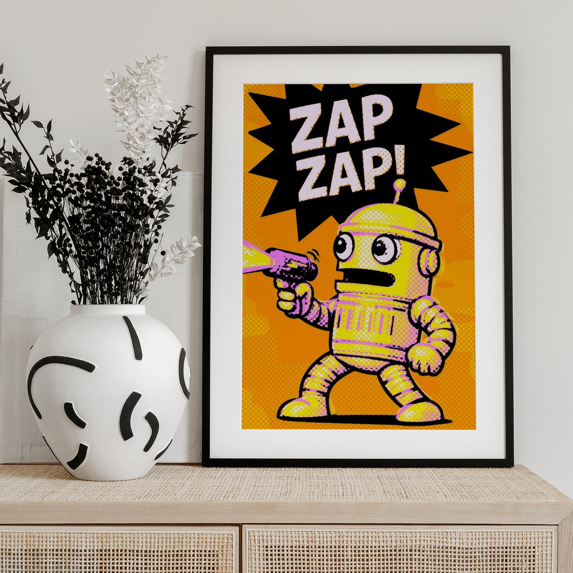 Retro Robot Zap
