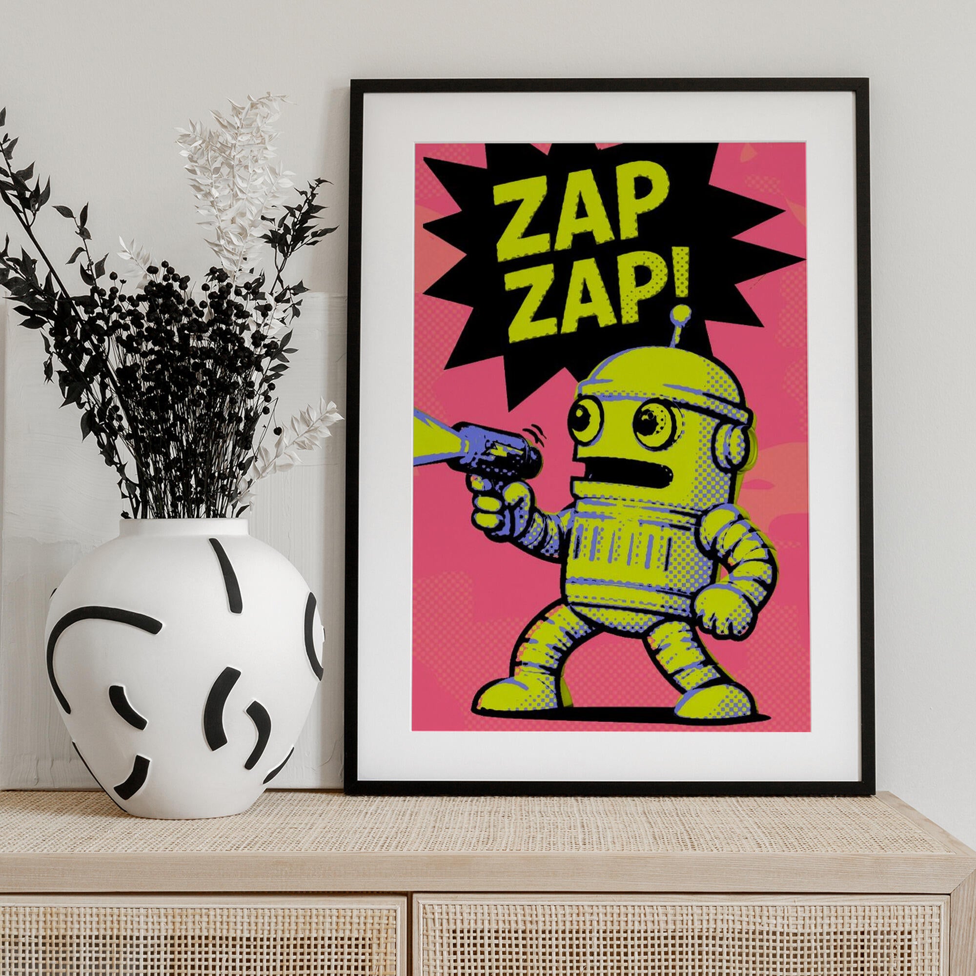 Retro Robot Zap