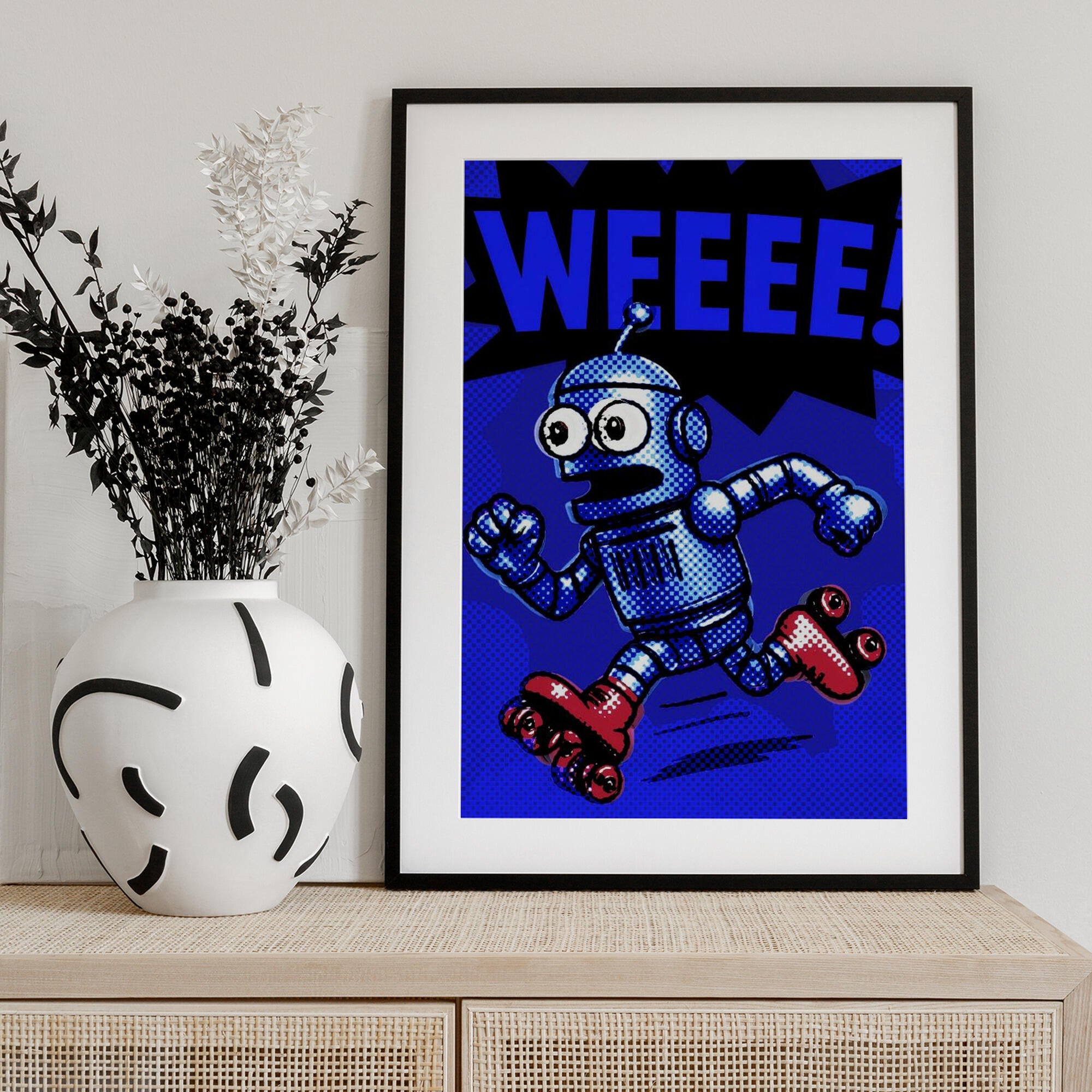 Roller Skating Robot