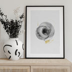 Black Gold Fluid Circles