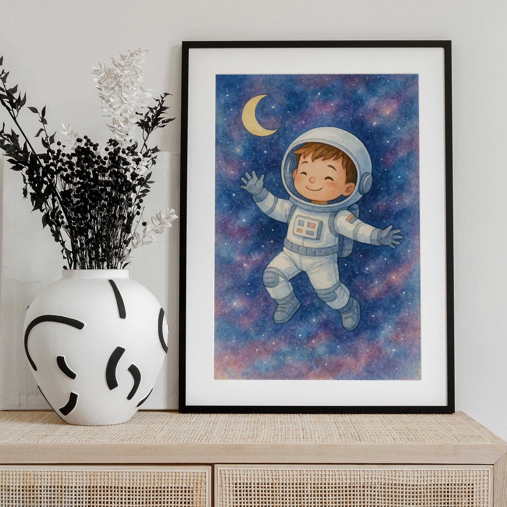Smiling Astronaut Boy