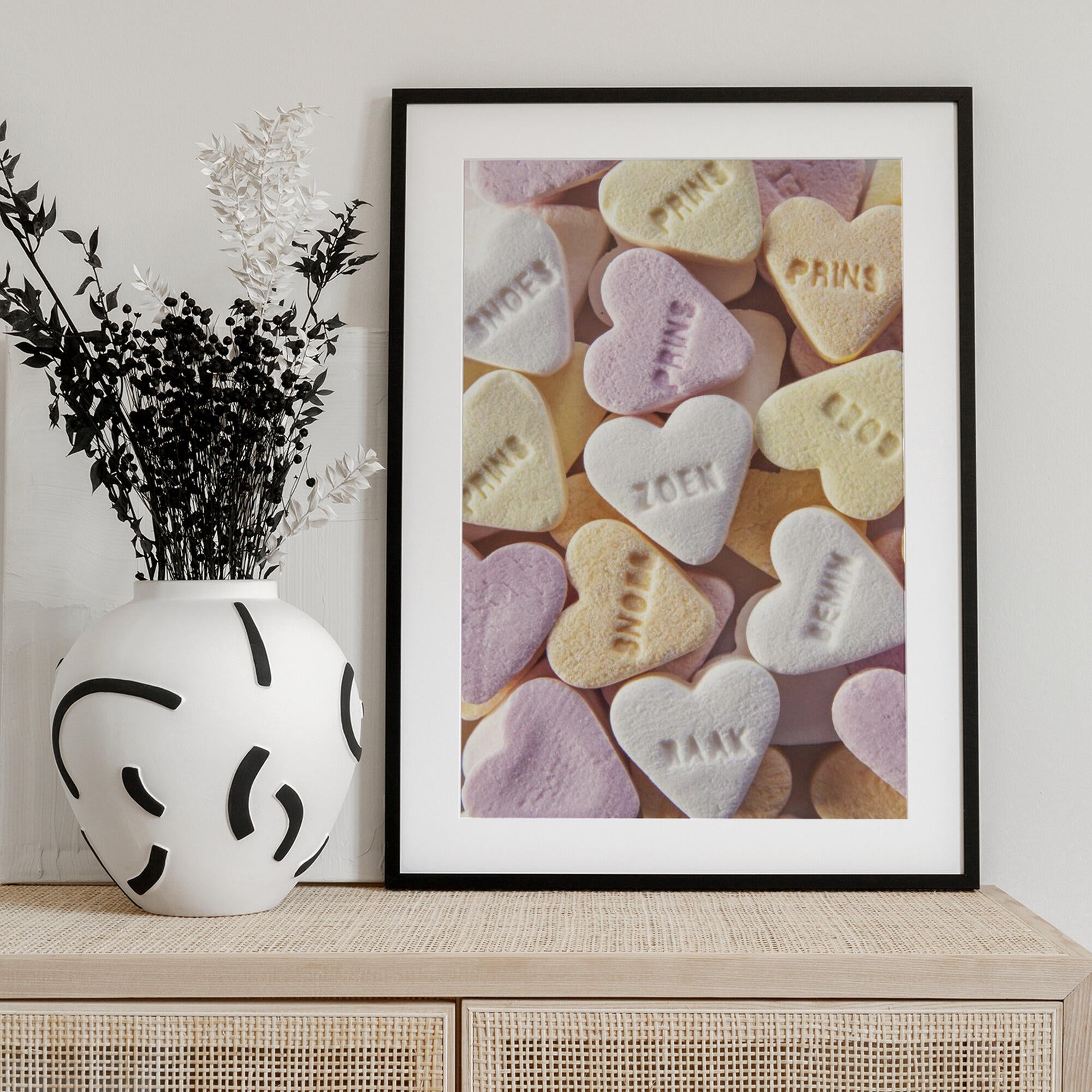 Sweet Pastel Hearts