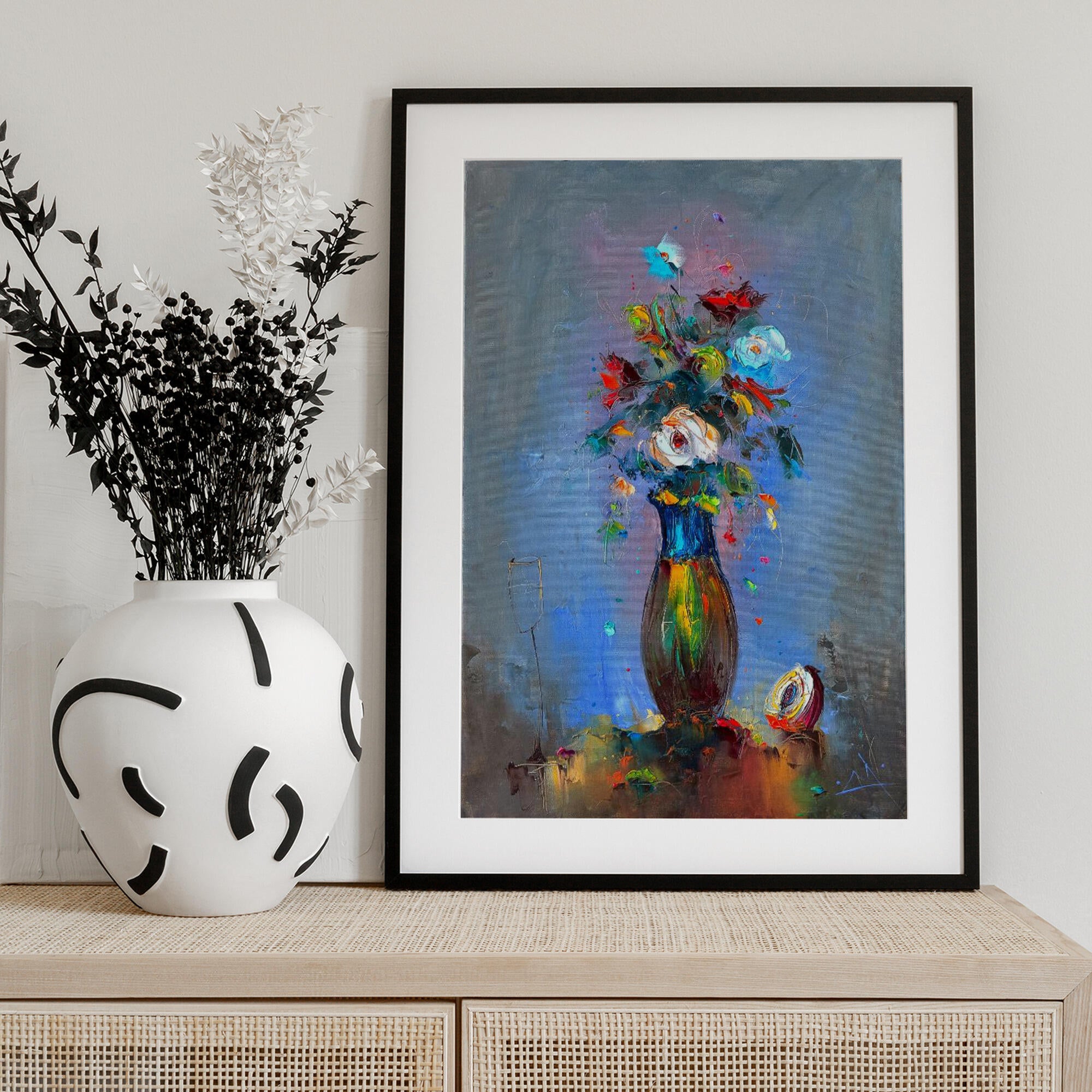 Vibrant Floral Still Life