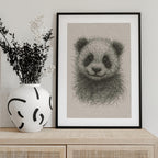 Fluffy Panda Cub