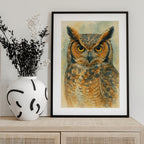 Great Horned Owl Portrait