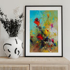 Vibrant Floral Impression