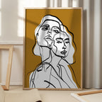 Interwoven Faces