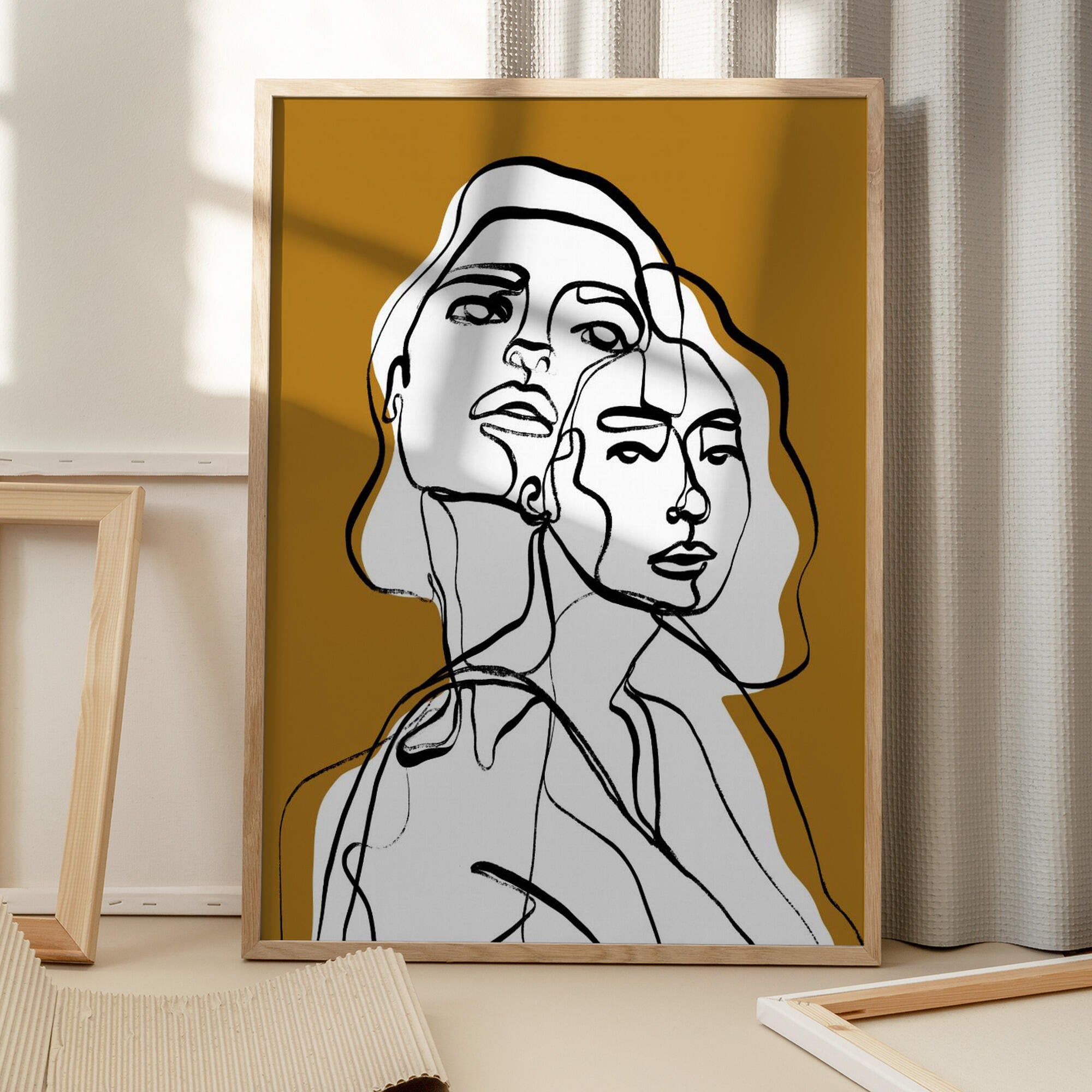 Interwoven Faces