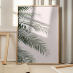 Blush Palm Leaves