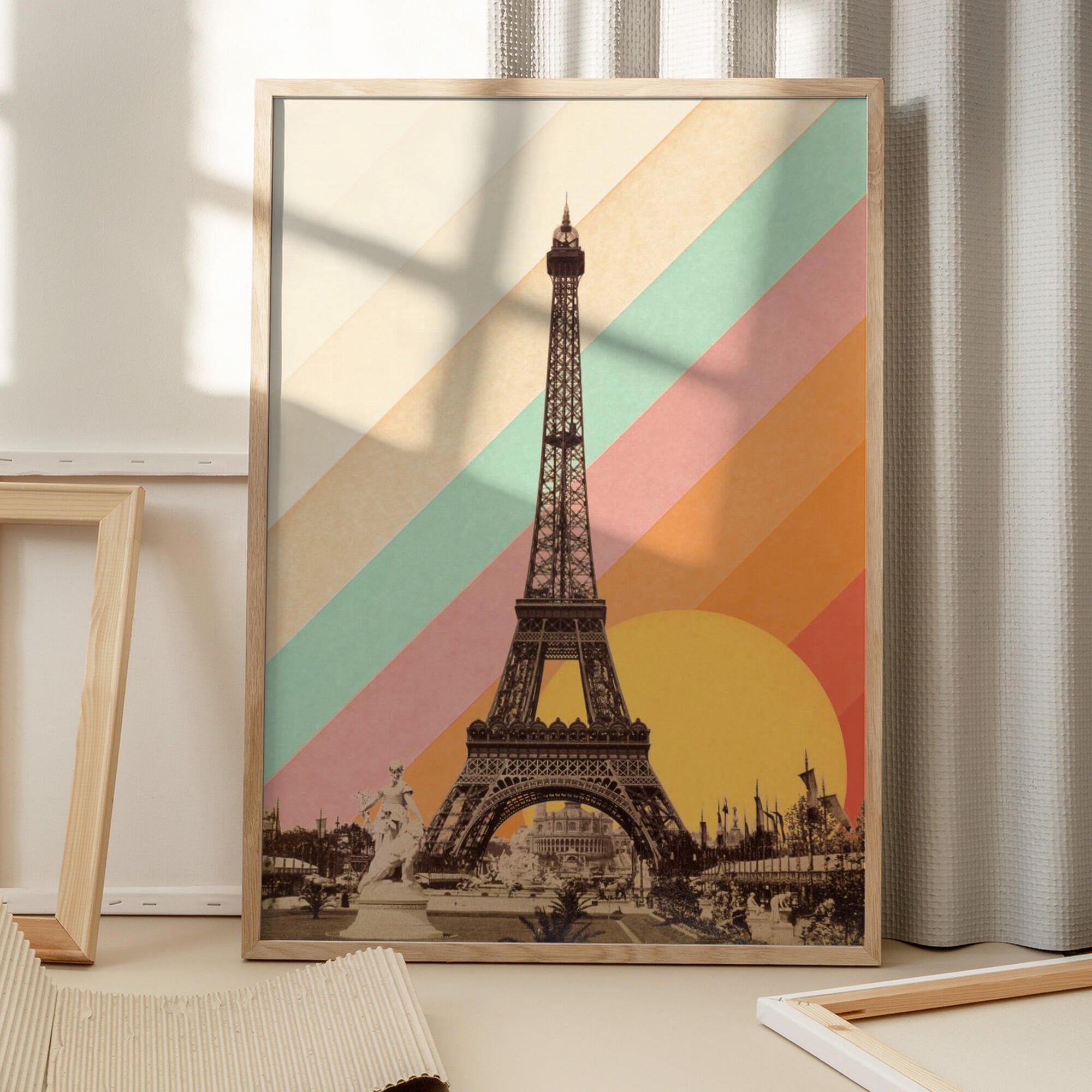 Eiffel Tower Rainbow
