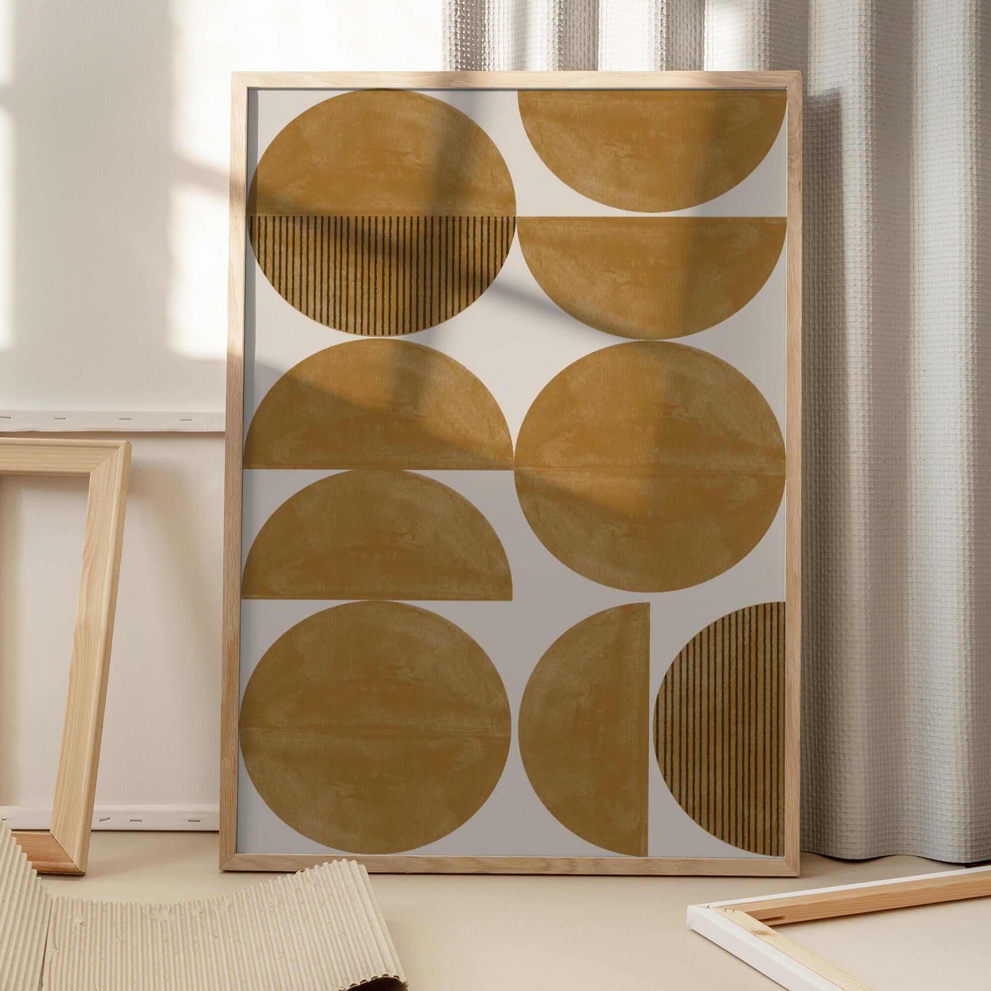Golden Geometric Rhythm