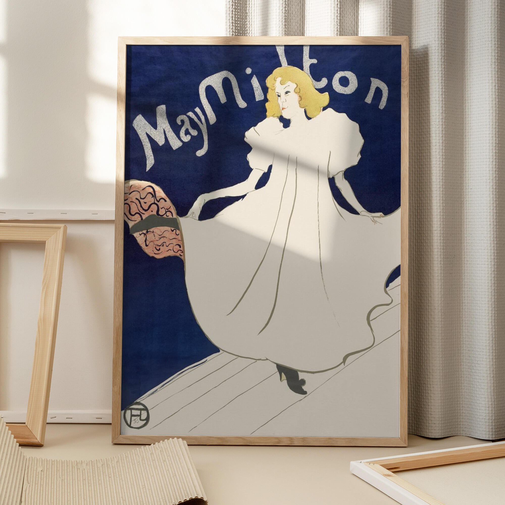 May Milton Poster(1895)