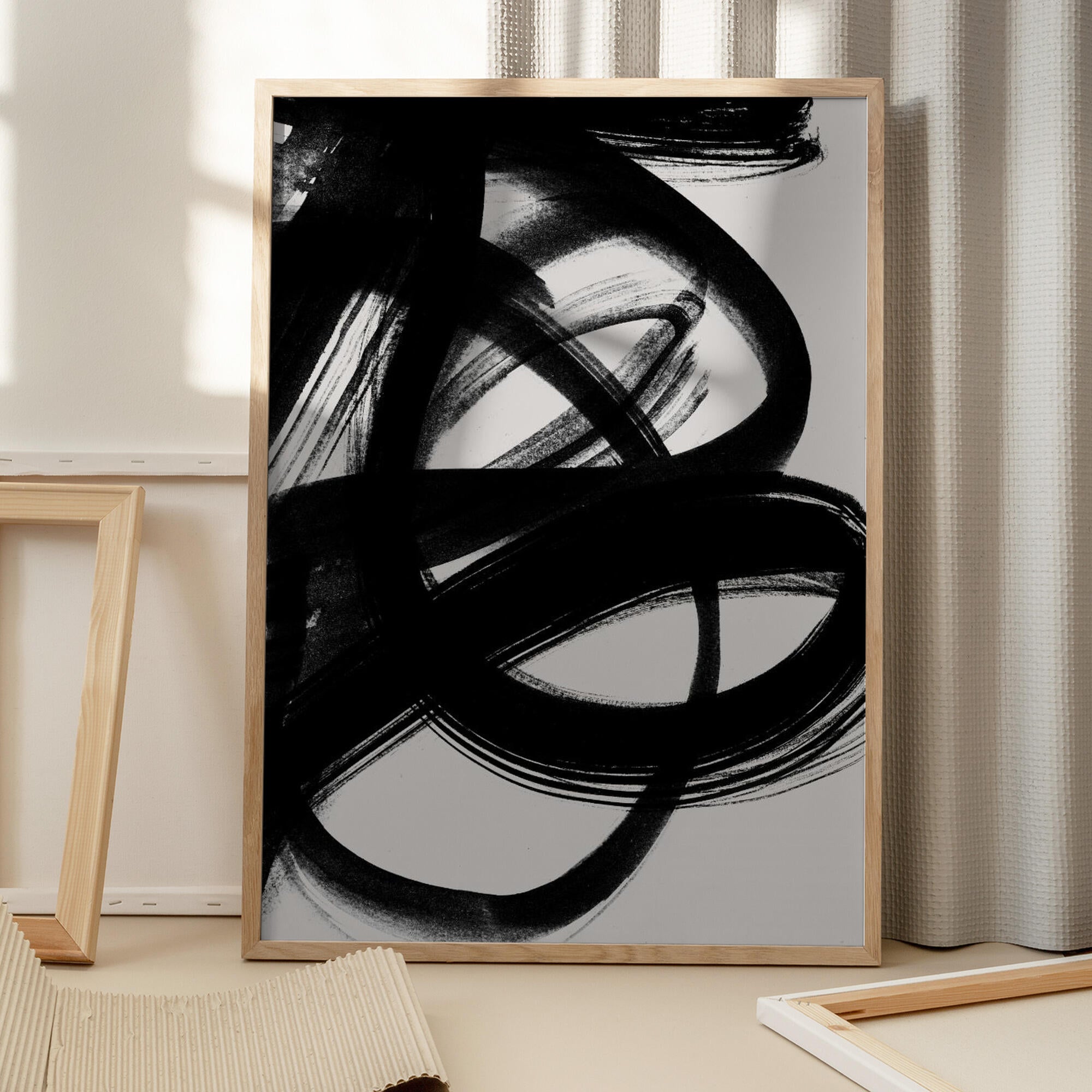 Abstract Brush Strokes 5 A1