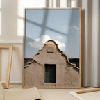 Vintage Gable With An Arched Window