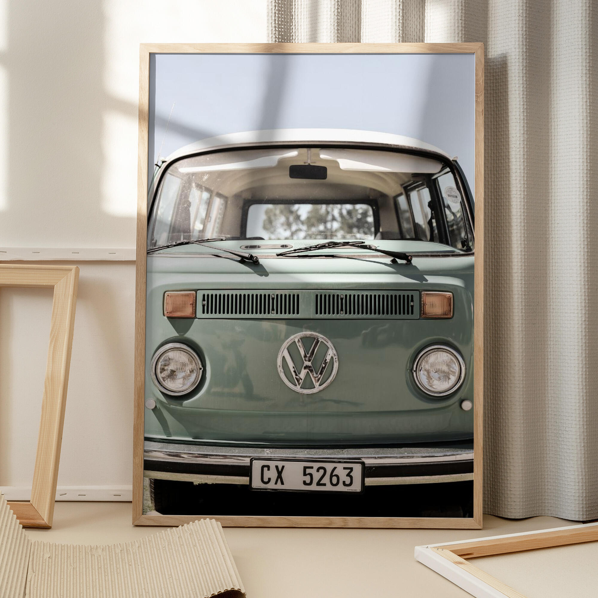 Classic Design In Soft Green Tones Cars