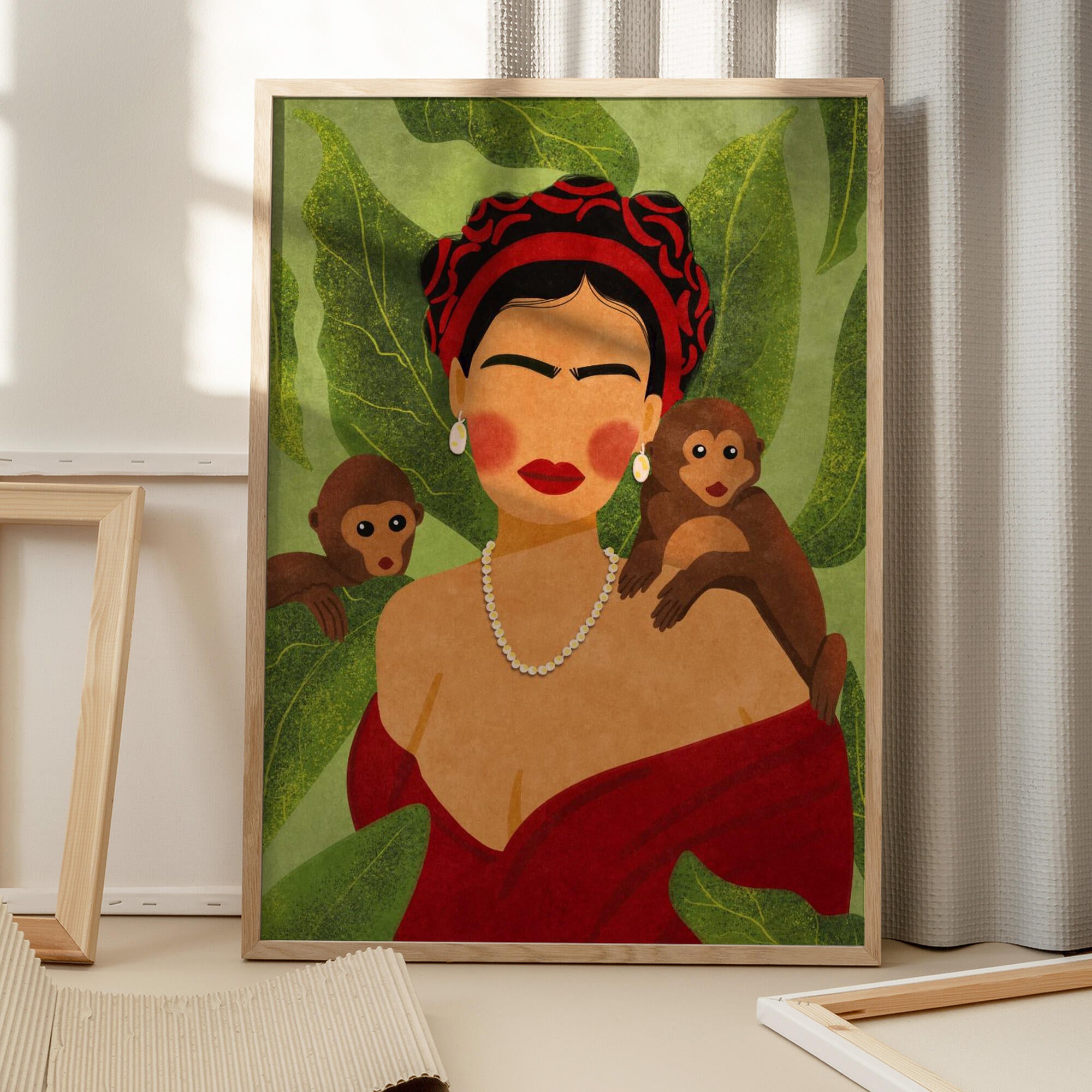 Frida and Monkeys