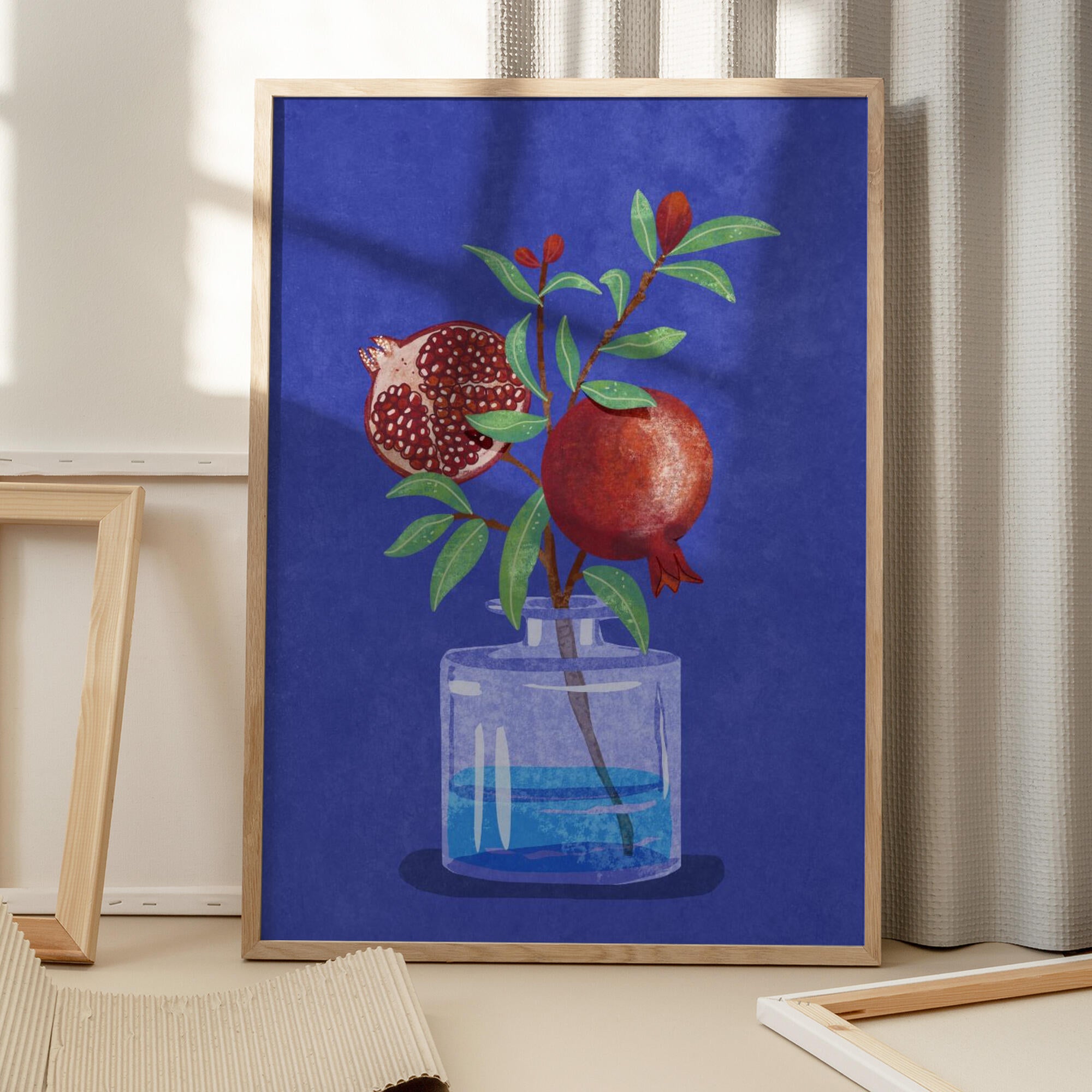 pomegranate in Vase