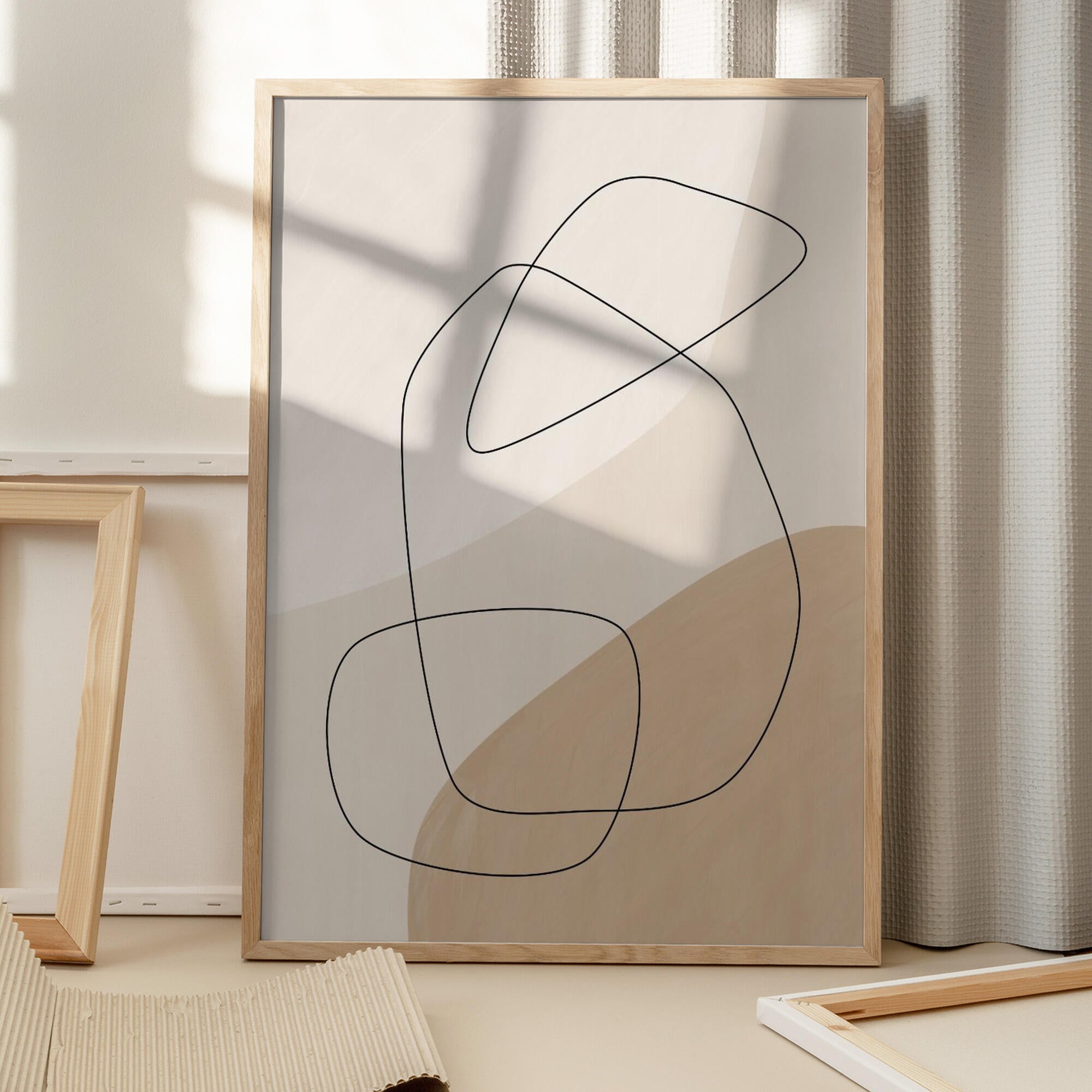 Abstract Organic Line