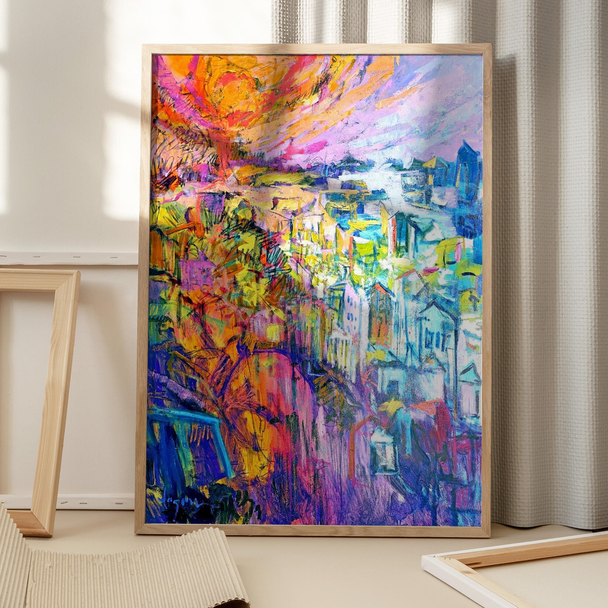 Vibrant Cityscape