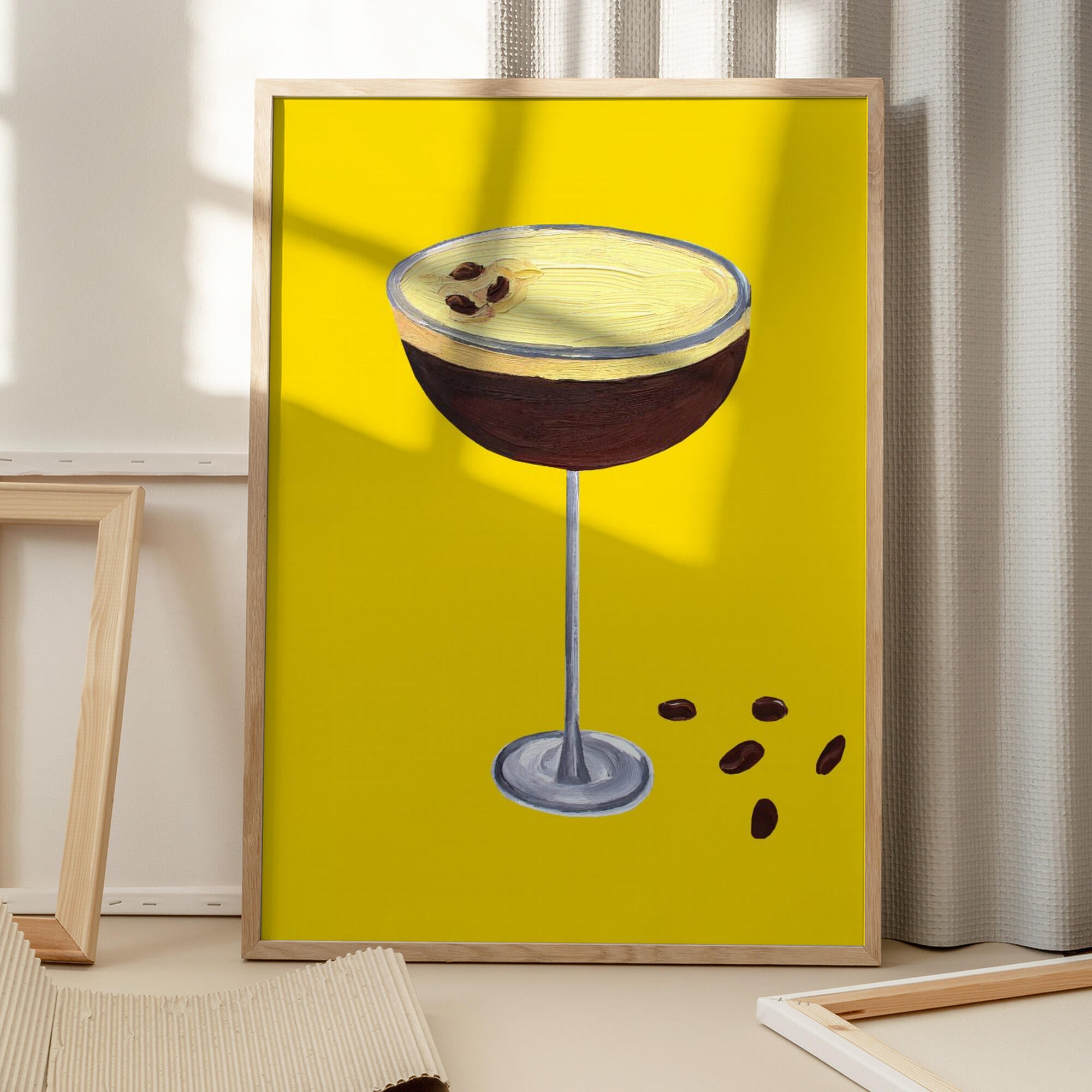 Espresso Martini Buttercup Yellow