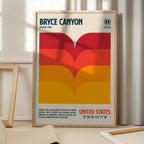 Bryce Canyon National Park Travel Poster
