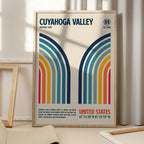 Cuyahoga National Park Travel Poster