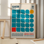 Glacier National Park Travel Poster