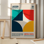 Lassen National Park Travel Poster