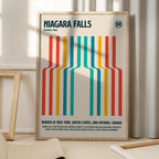 Niagara Falls National Park Travel Poster