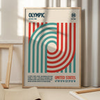 Olympic National Park Travel Poster