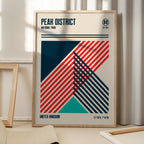 Peak District National Park Travel Poster