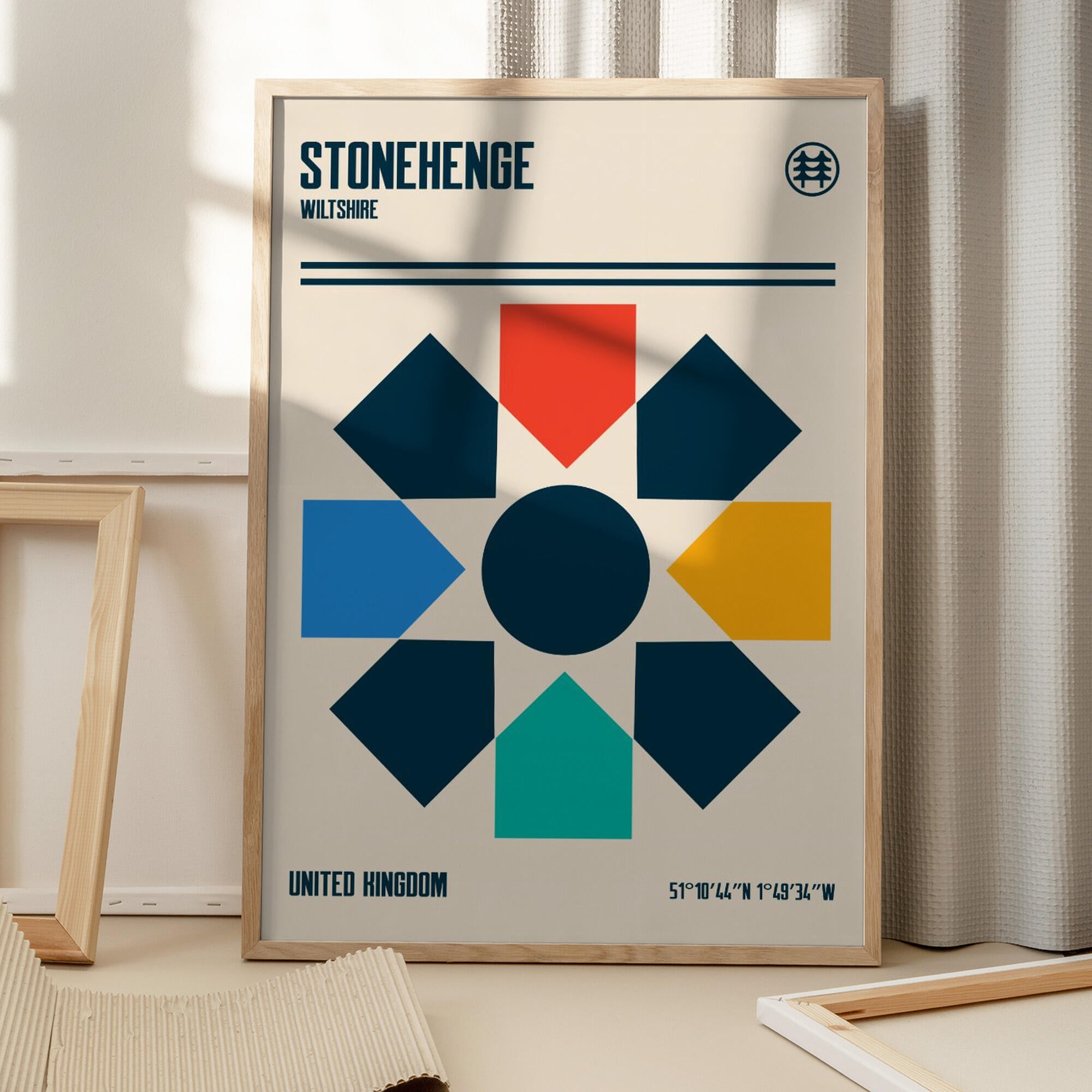 Stonehenge Travel Poster