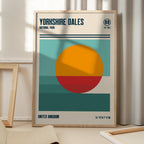 Yorkshire Dales National Park Travel Poster