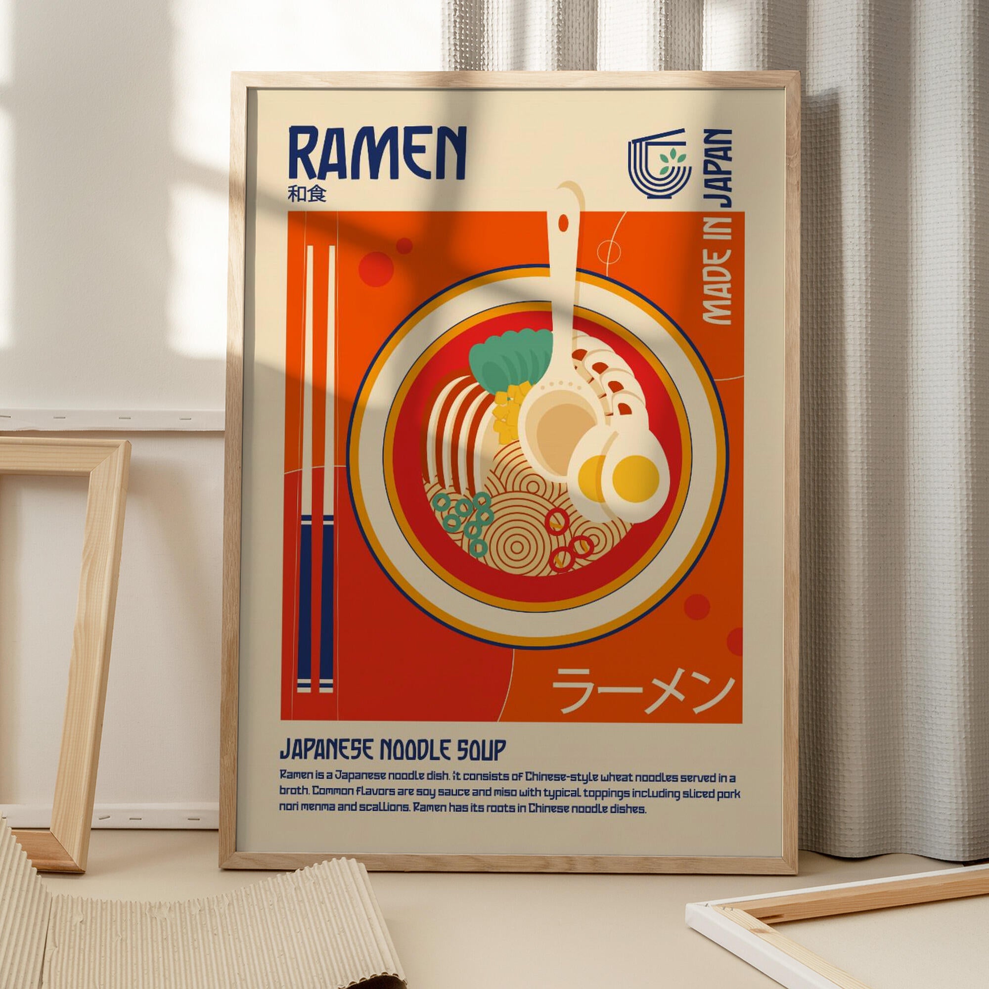 Ramen Japanese Food Print