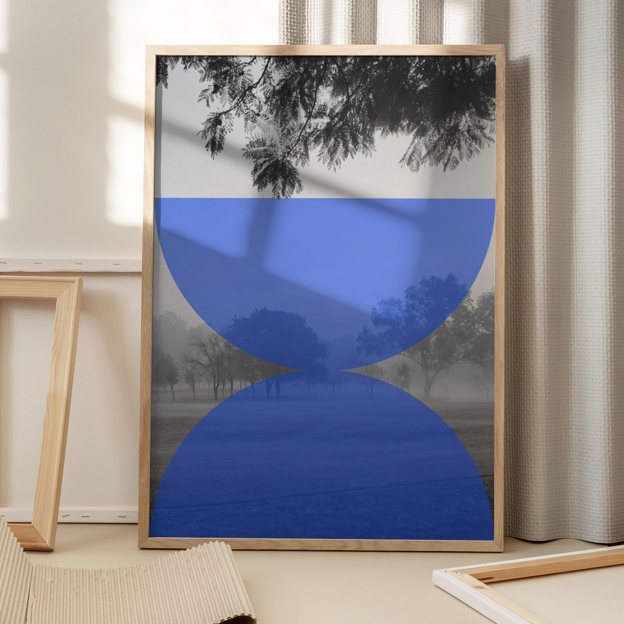 Misty Blue Horizon