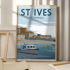 St Ives Travel Print