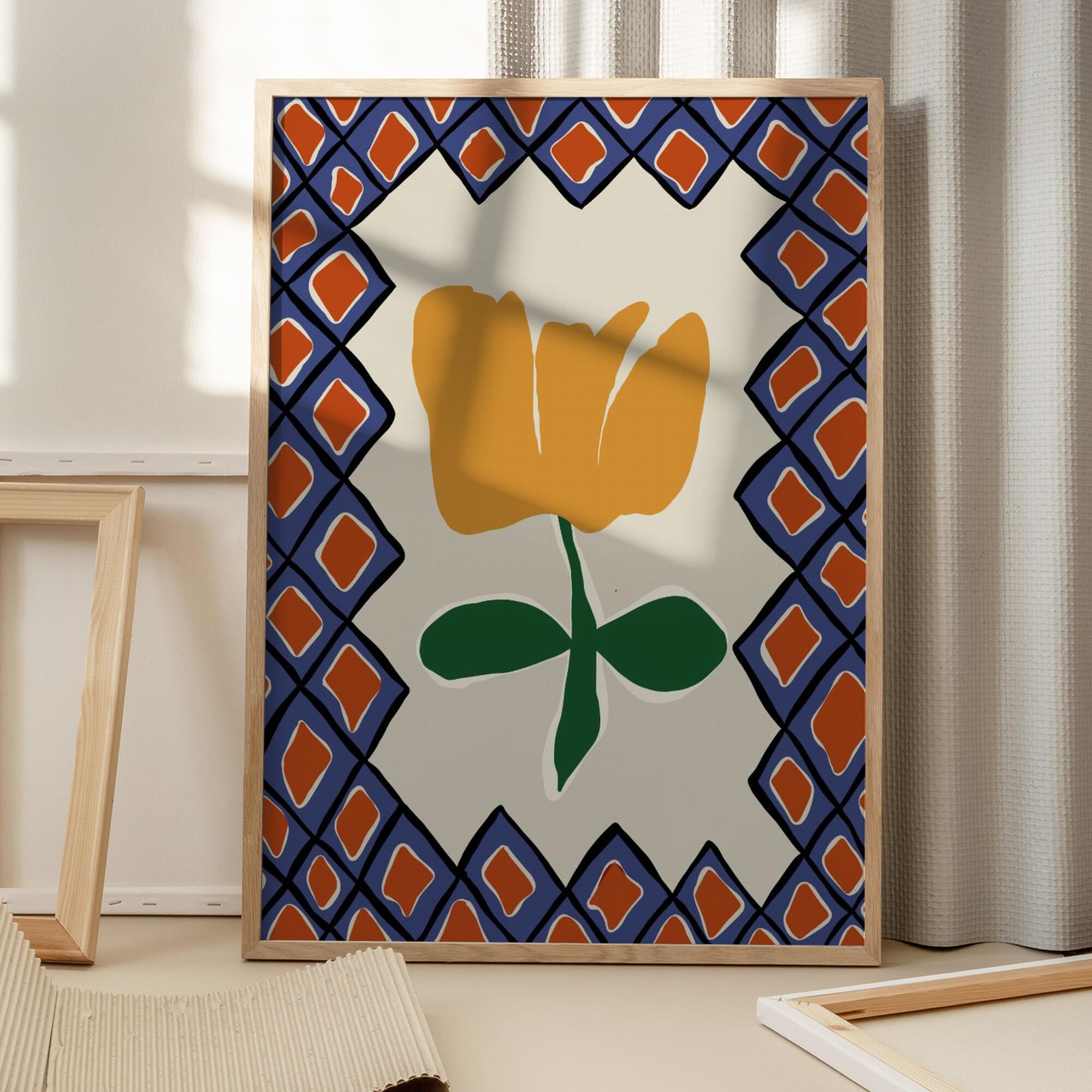 Petal plaid playtime II