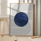 Blue Eclipse Lines