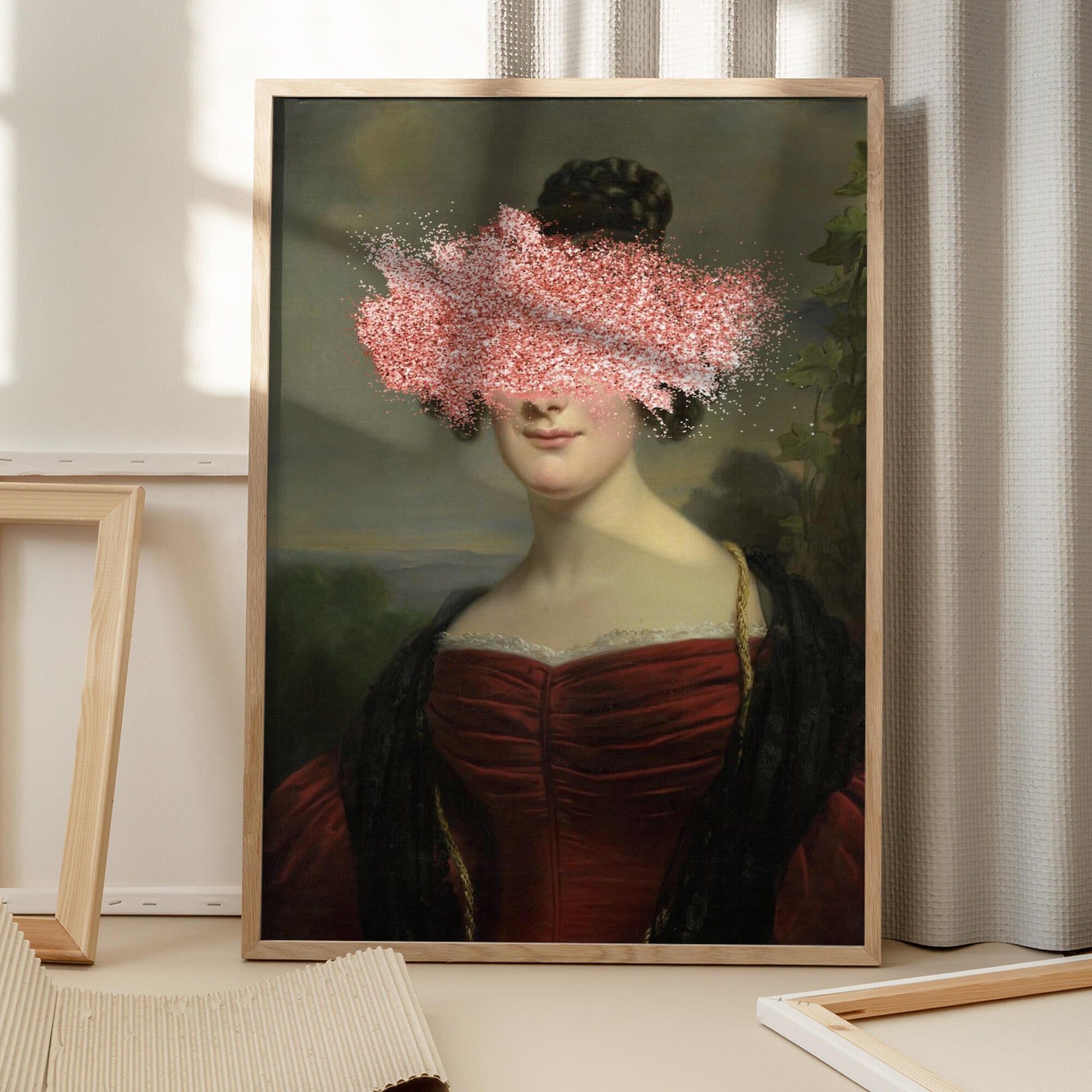 Renaissance Sparkle Splash - Altered Art