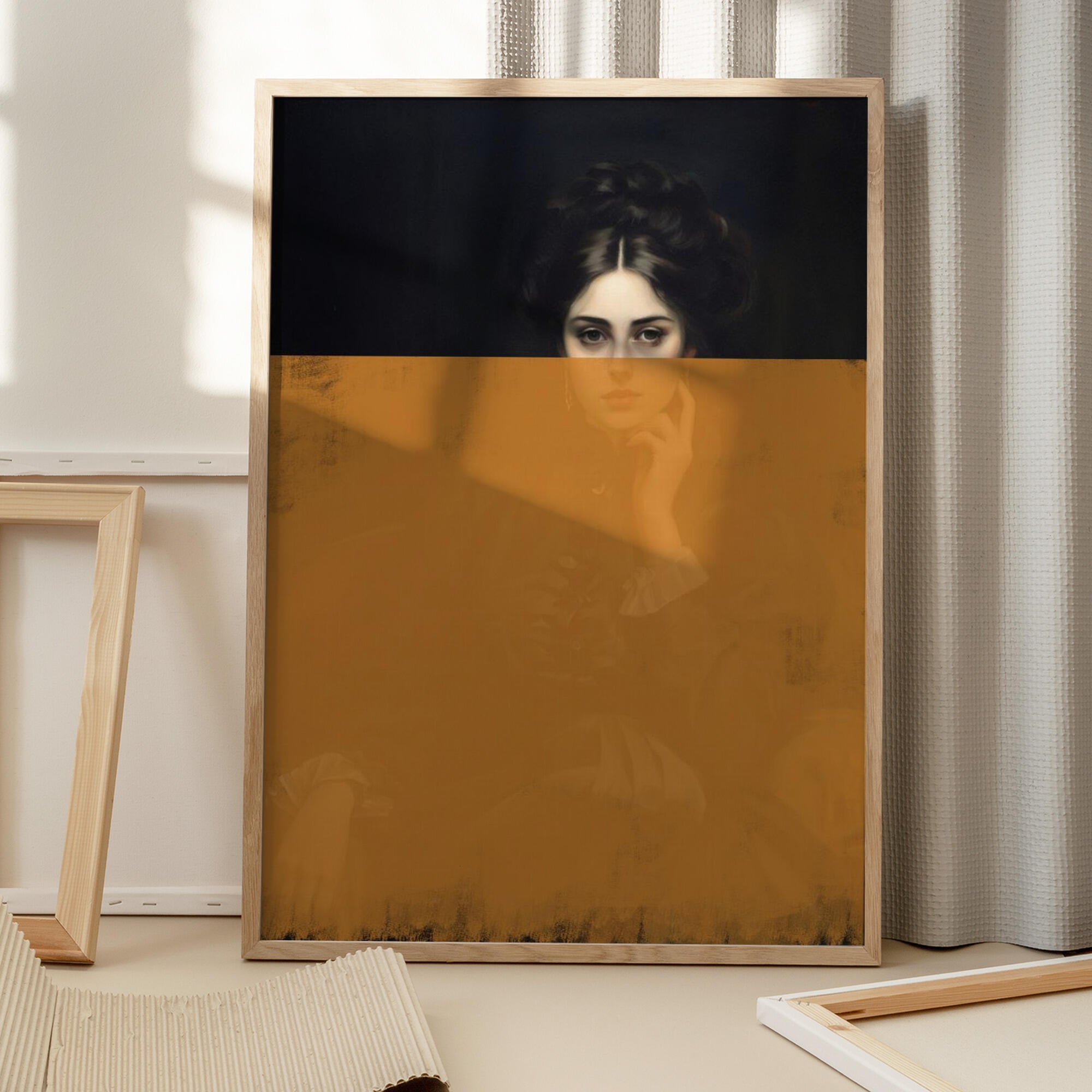 Altered Portrait of Woman