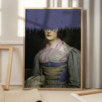 Portrait of Vintage Woman Collage