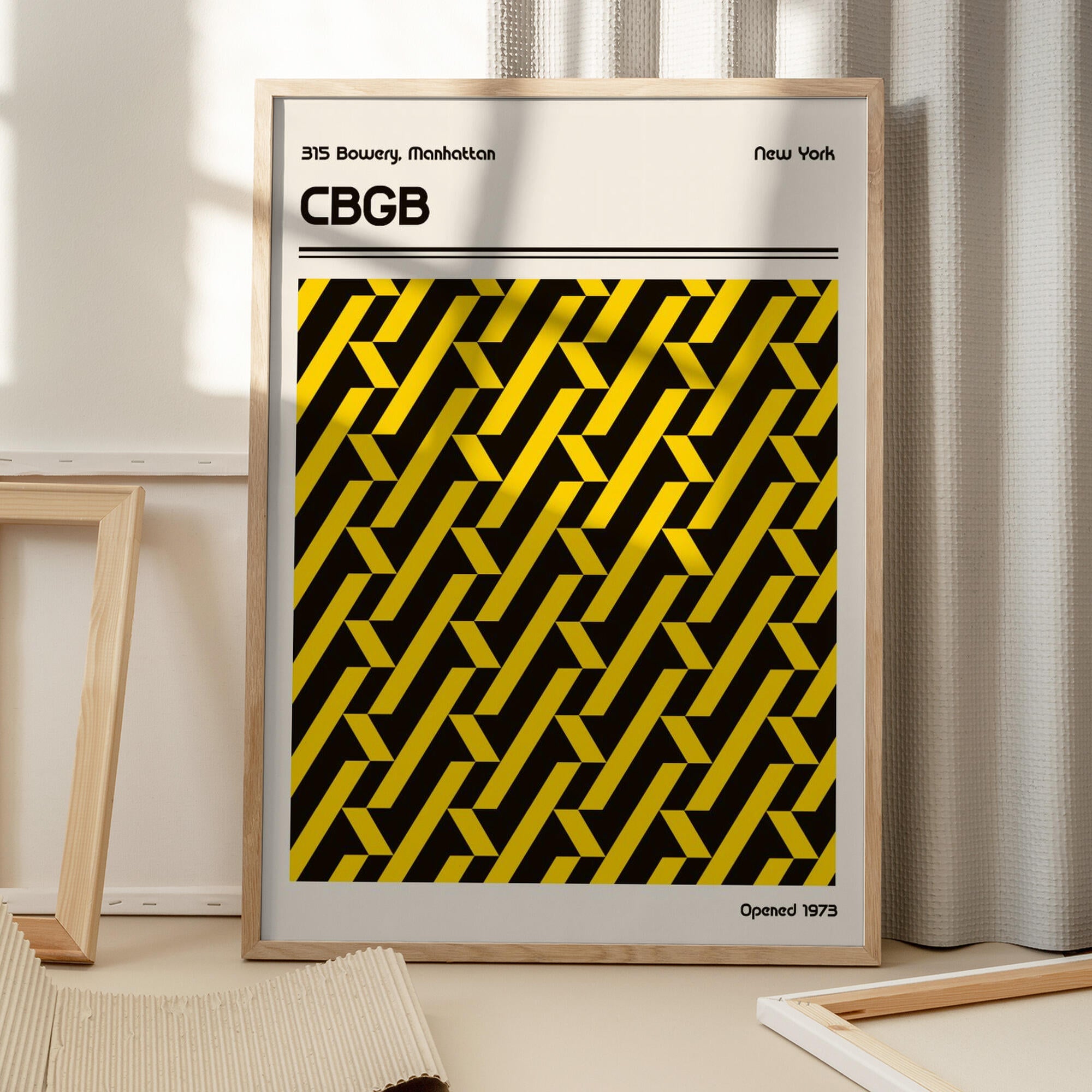 CBGB Venue Poster