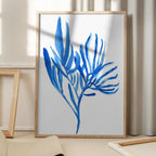 Blue Aquatice Plant Poster 5